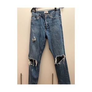 Agolde Jamie High Rise Classic Jeans